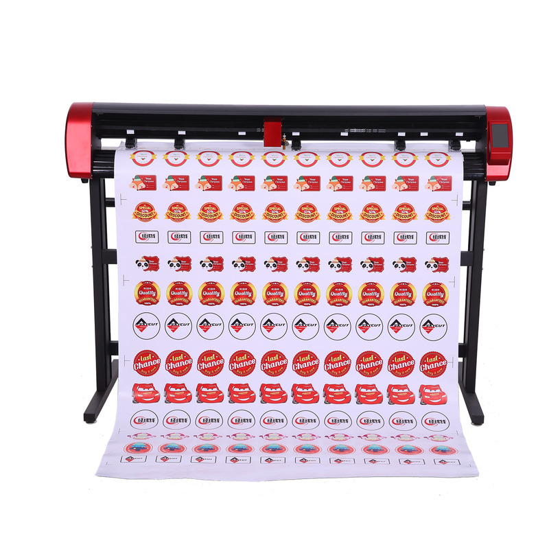 Vinyl Paper Cutter Plotter V48 1.2M Sign Sticker Cutter Plotter With 1200 Cut Cutting Plotters