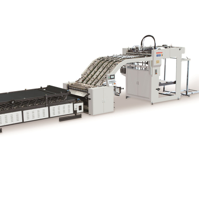 Grocery Store Shengtian STM-1300 Normal Speed ​​Automatic Corrugated Cardboard Flute Laminator Laminating Machine