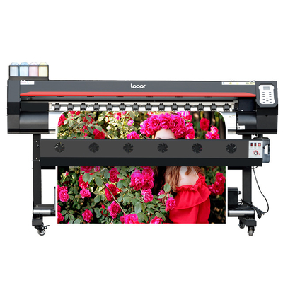 Garment LOCOR Stores Cheap Cost 1.8m Formate Printer 6ft Vinyl Printing Large Plotter Cable Outdoor Banner