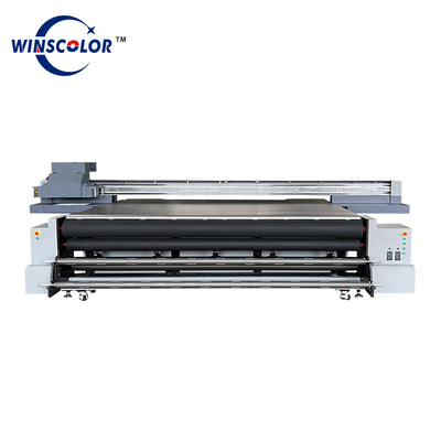 YC3321R Multifunction UV Inkjet Printer Hot Selling Hybrid Inkjet (VOA Free) Roller UV Curing Flatbed Printer