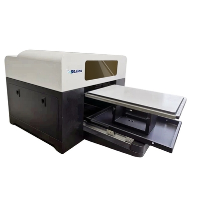 Kalos Hot Sale A3 Size Two Heads CMYK White Desktop Direct T-shirt Printing Machine For Garment Custom Kalos A3 PLUS
