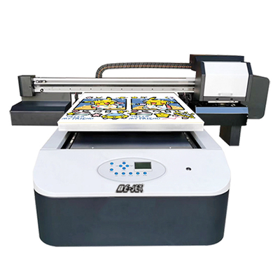 Building Material Shops 6090 Printer UV Flatbed Printing Machine CMYK White Vanish Inkjet 3d PET 9060 2513A1/A2/A3 Digital All Purpose Film DTF