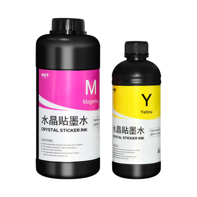 Newest DTF UV Ink 500ML/1000ML UV Ink In Vivid Color For UV Printers