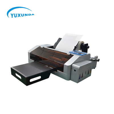 One Key To Order Length Yuxunda A3 Pet Heat Transfer Film Dtf Printer L1800 Feeding With White Ink